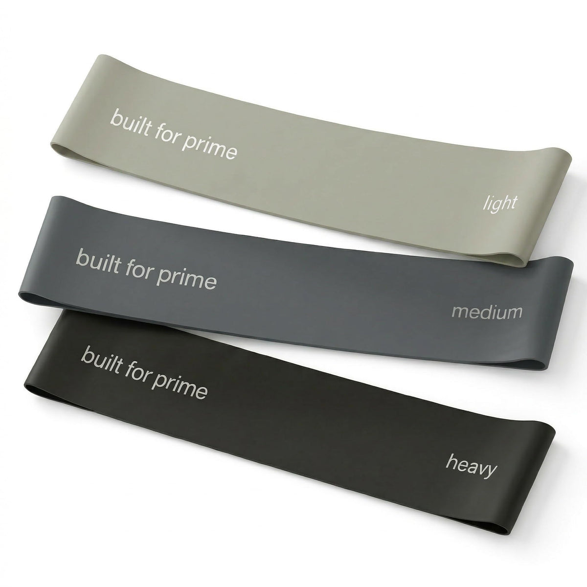 Mini Resistance Bands, Set of 3 – Non-Slip Workout Bands for Strength Training, Physical Therapy & Progressive Activation