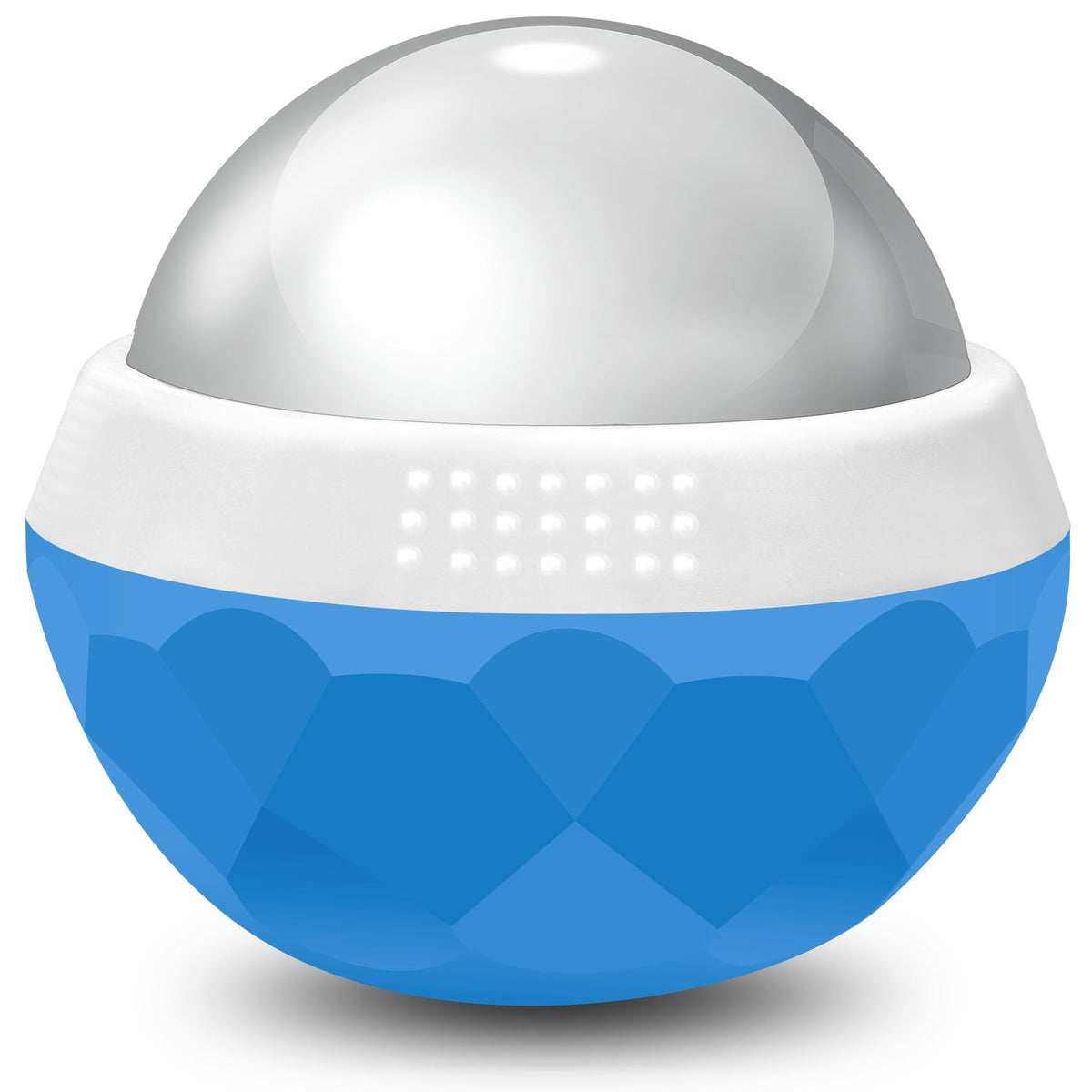 Coolrunner Cold Massage Roller Ball, Cryosphere Cold Massage Ball- Heat Therapy & Cold Therapy Relief with Cold Gel Core- Helps with Muscles Recovery and Inflammation for Shoulders, Neck (Black Blue)