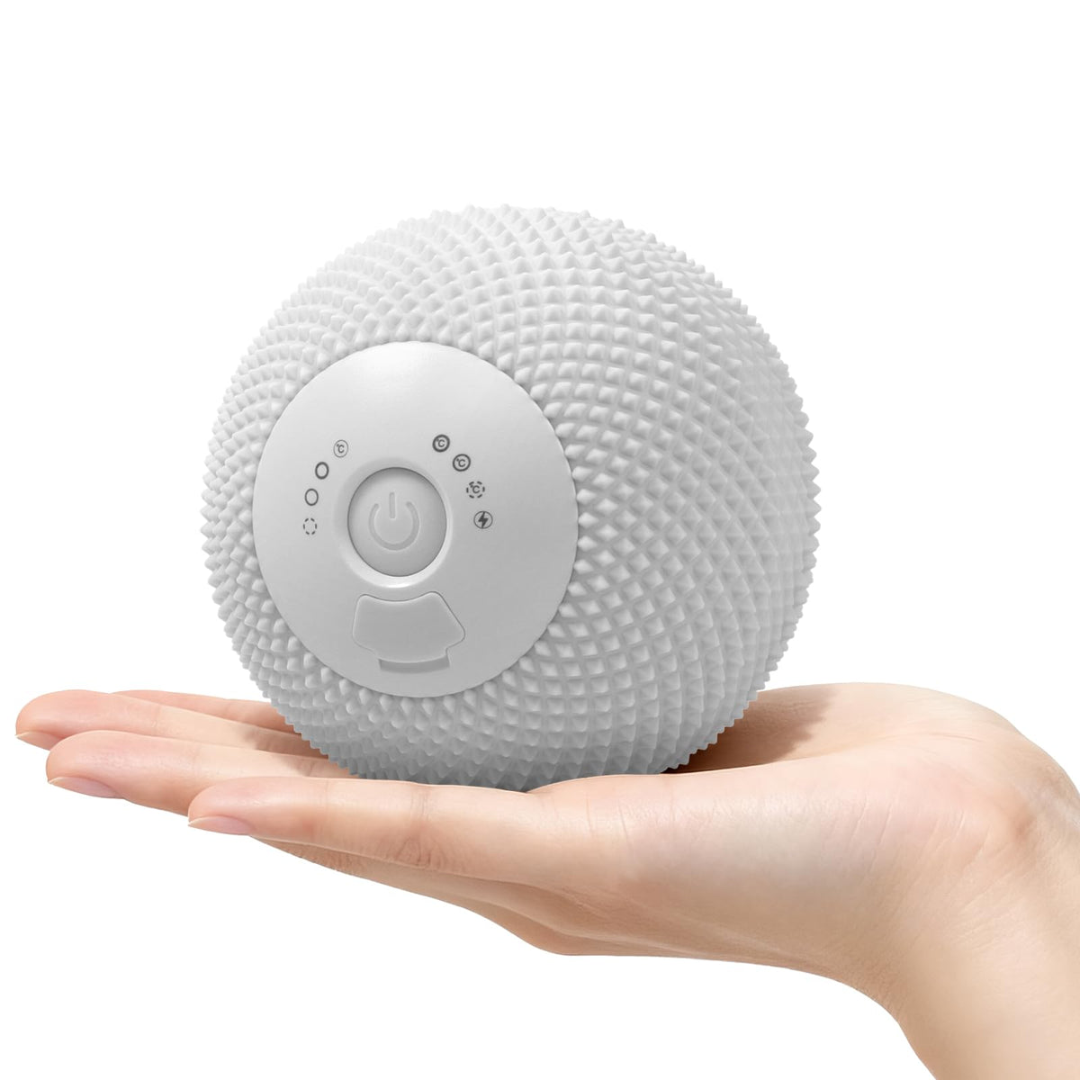 Heating Vibrating Massage Ball with 7 Modes & Memory Function