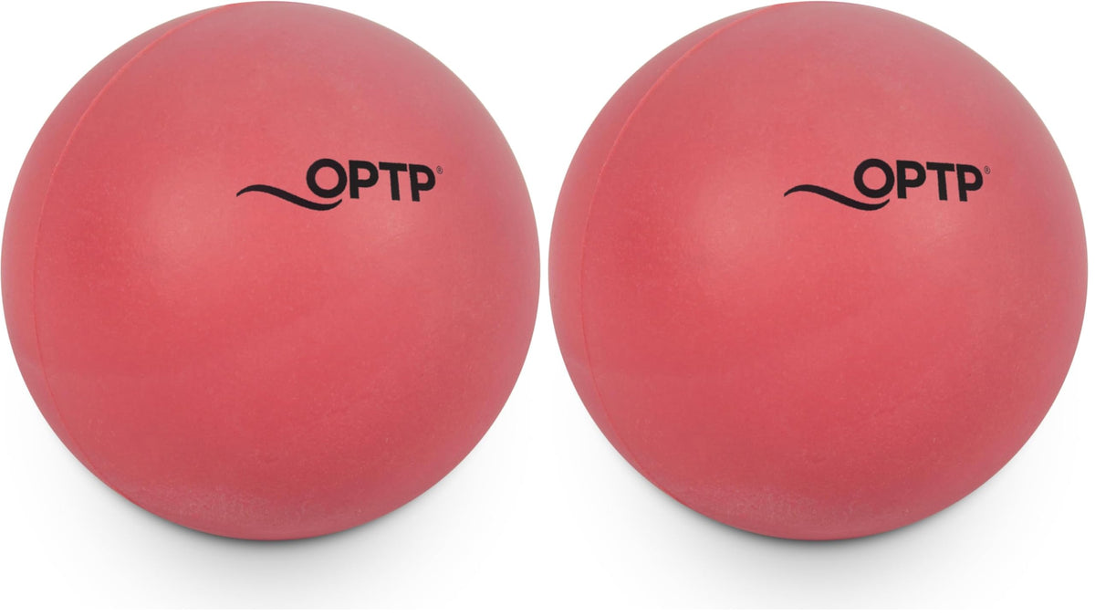 OPTP Super Pinky Ball – Moderately Firm Density Massage Ball, Pink, 2 1/2"