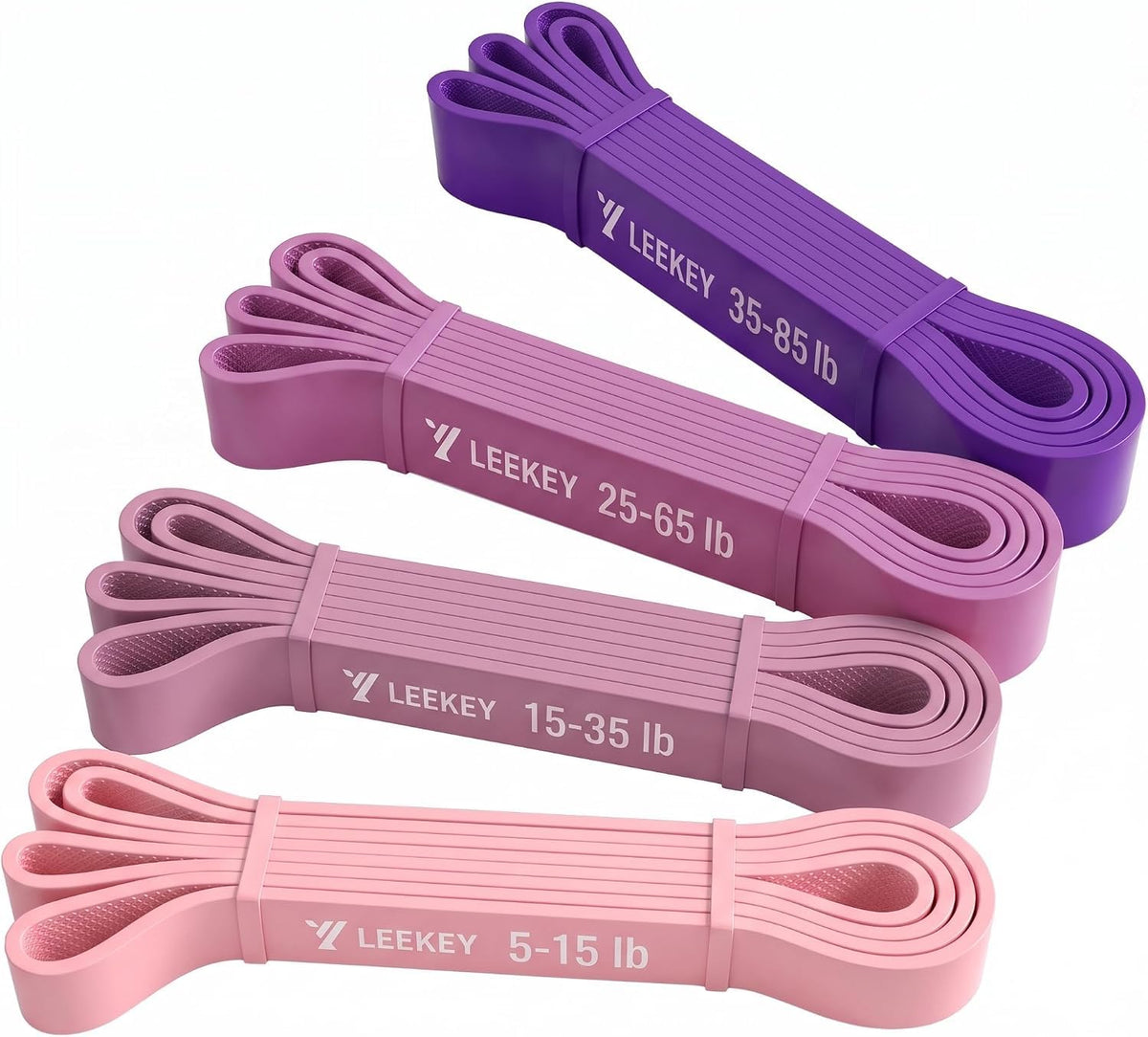 LEEKEY Resistance Bands Set for Pull Up Assistance & Exercise