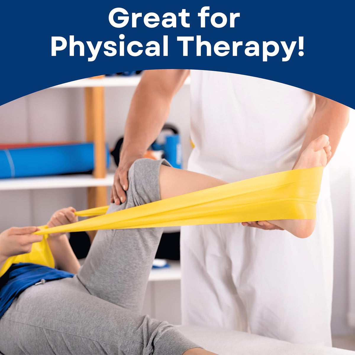 RMS Resistance Bands for Working Out, Physical Therapy, Yoga & Pilates