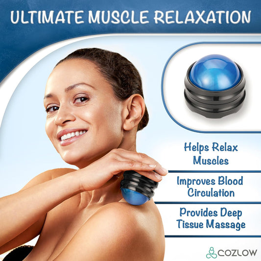 Massage Ball, Muscle Massager Roller, Trigger Point Deep Tissue Release