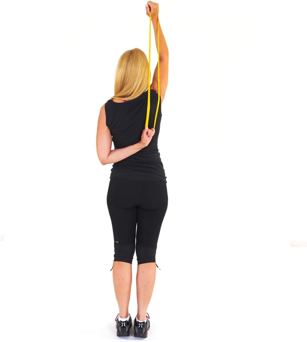 Black Mountain Products Loop Resistance Exercise Bands with Carrying Case (Set of 5), 9 inch