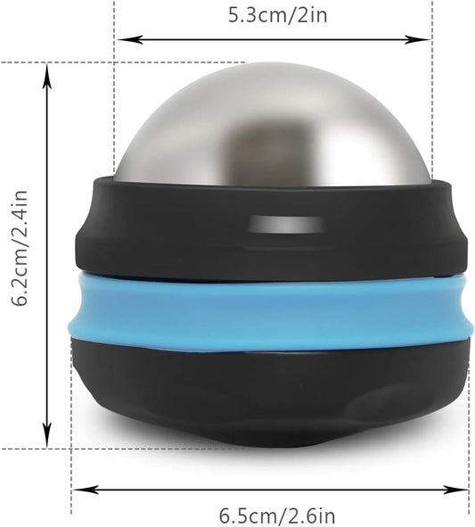AHIER Cold Massage Roller Ball, Stainless Steel Cold Therapy Relief Tool