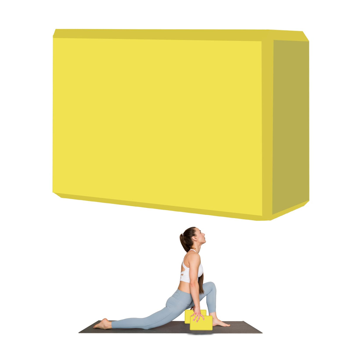 9"x6"x3" Yoga Blocks, Soft Non-Slip Surface Premium Foam Blocks, Supportive, Lightweight, Odor Resistant, Yoga Accessories for Pilates Meditation General Fitness Stretching Toning