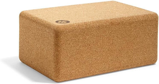 Manduka Yoga Block - Fine-Grain Block, Yoga Equipment, Home Gym Accessory, Pilates Tool, Lightweight for Travel, Extra Firm Workout Accessory with Comfortable Edges