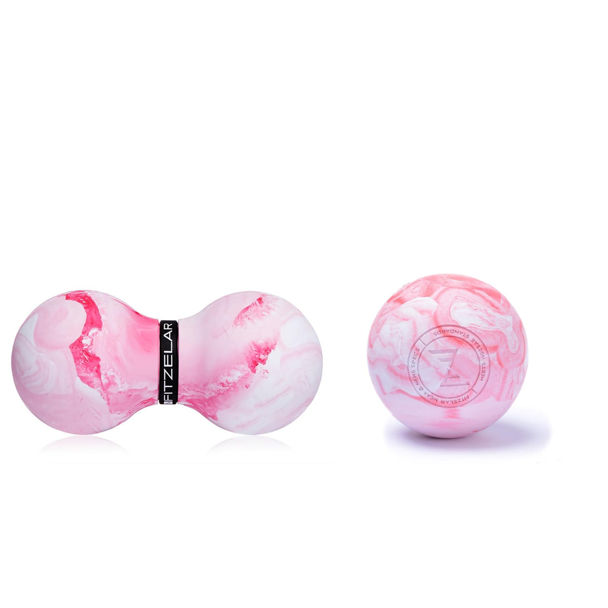 FITZELAR Massage Lacrosse Balls for Myofascial Release, Quality Certification, Massage Deep Tissue for Back and Shoulder, Trigger Point Therapy, Muscle Knots, Relieving Muscle Pain