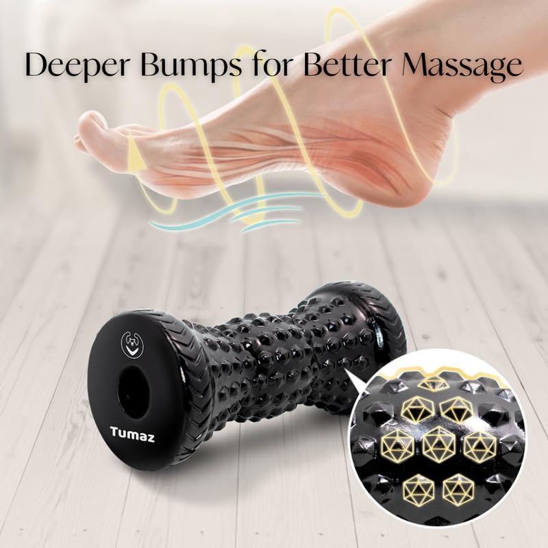 Tumaz Foot Roller for Deep Tissue Massage & Reflexology