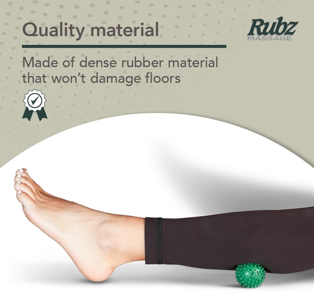Due North Foot Rubz Massage Ball -Roller for Plantar Fascititis, Hands
