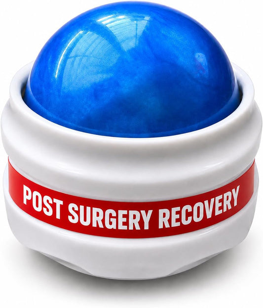 Lymphatic Drainage Massager, Fibro Roller Ball for Post Surgery Recovery