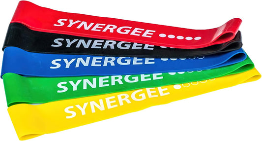 Synergee Mini Loop Bands – Resistance Bands for Home or Gym