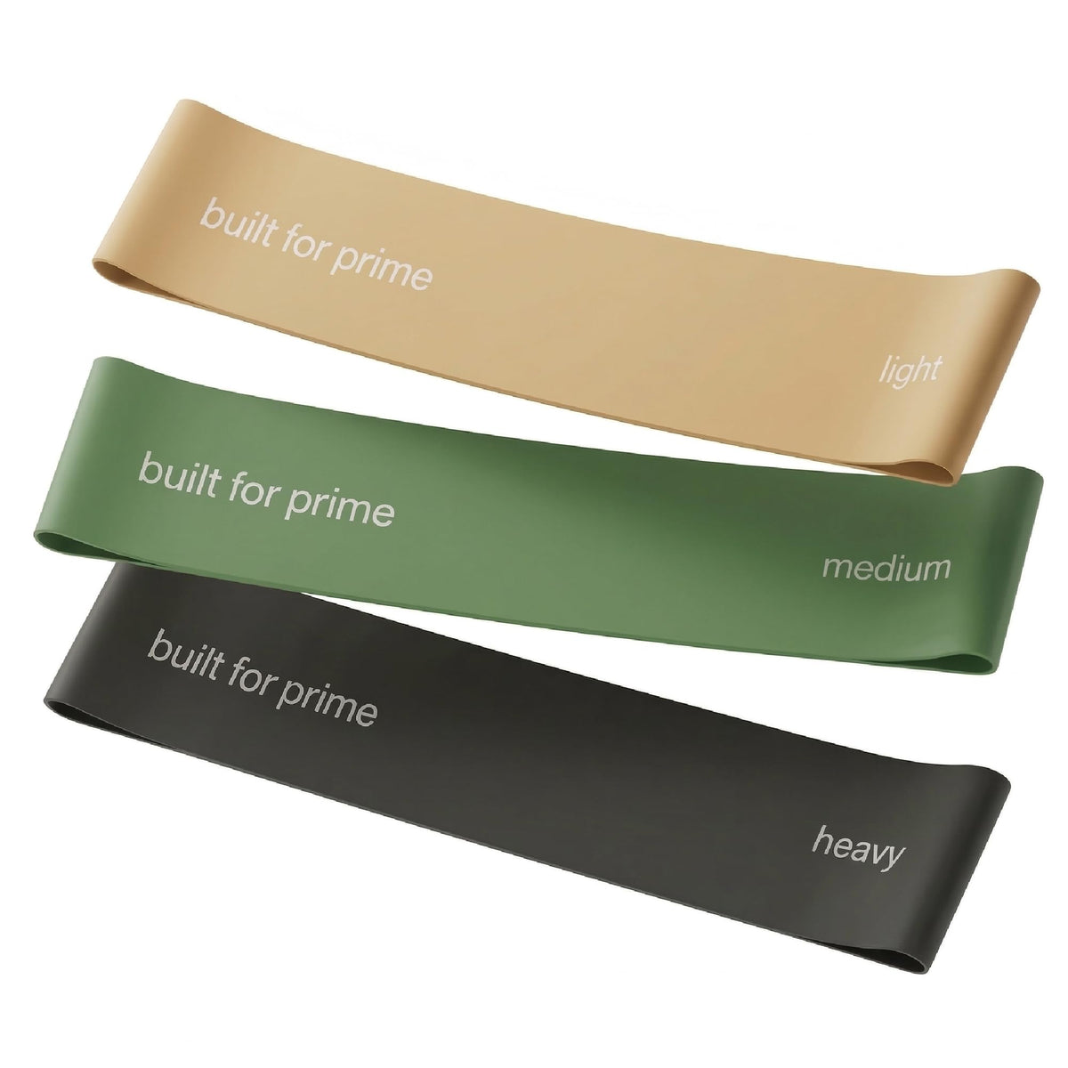 Mini Resistance Bands, Set of 3 – Non-Slip Workout Bands for Strength Training, Physical Therapy & Progressive Activation