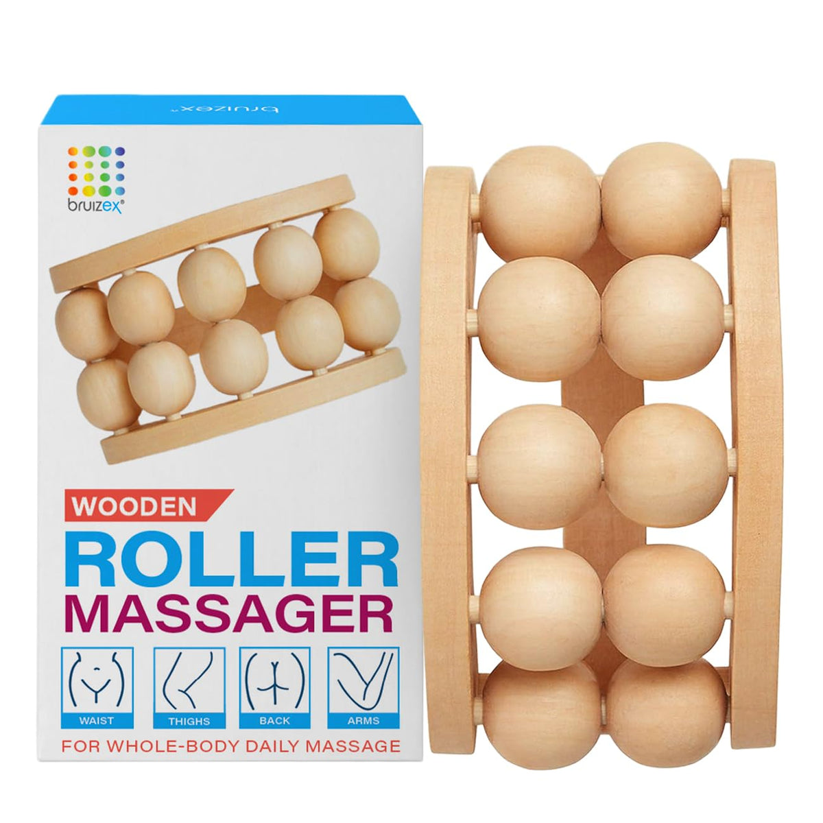 Lymphatic Drainage Massager, Fibro Roller Ball for Post Surgery Recovery