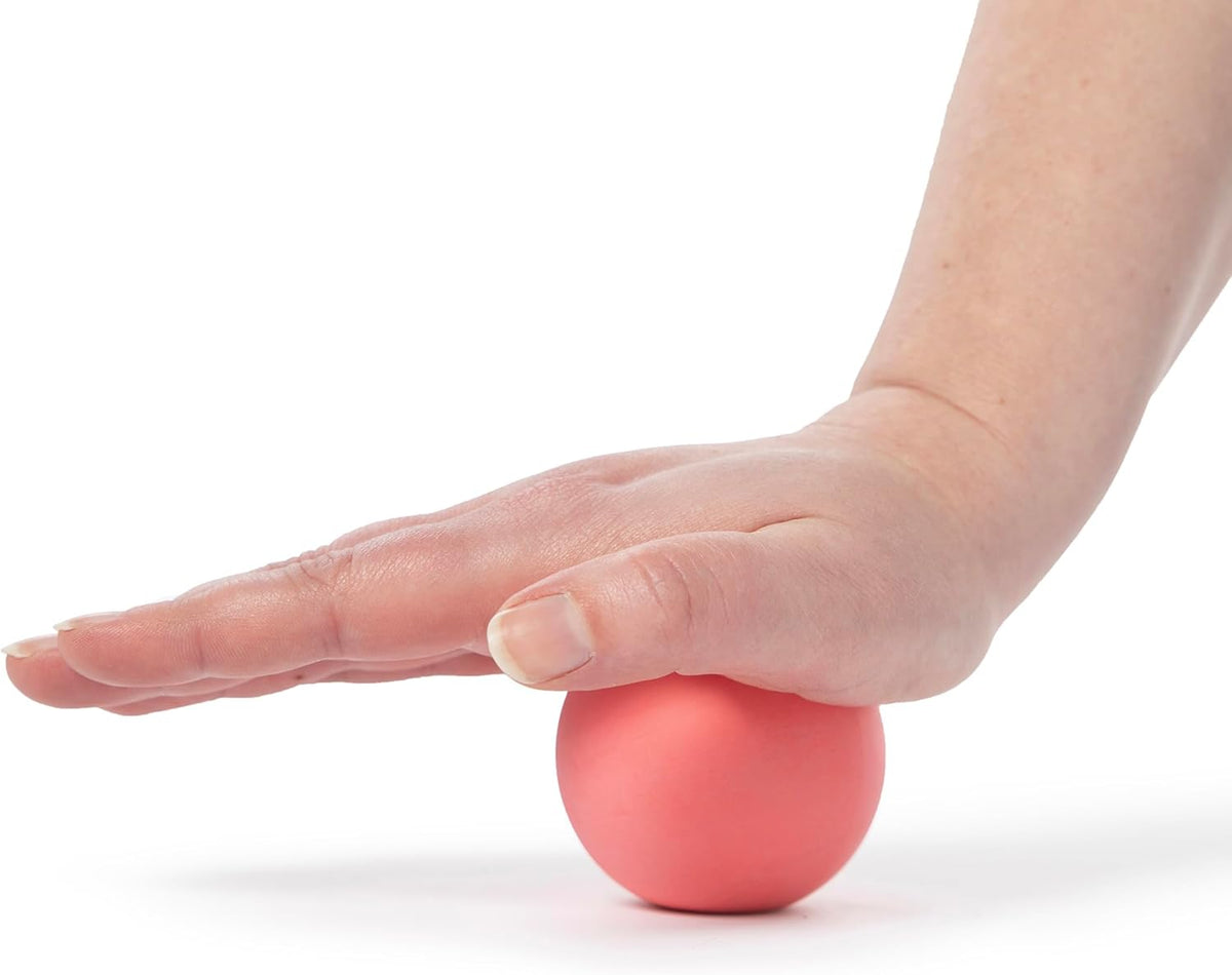 OPTP Super Pinky Ball – Moderately Firm Density Massage Ball, Pink, 2 1/2"