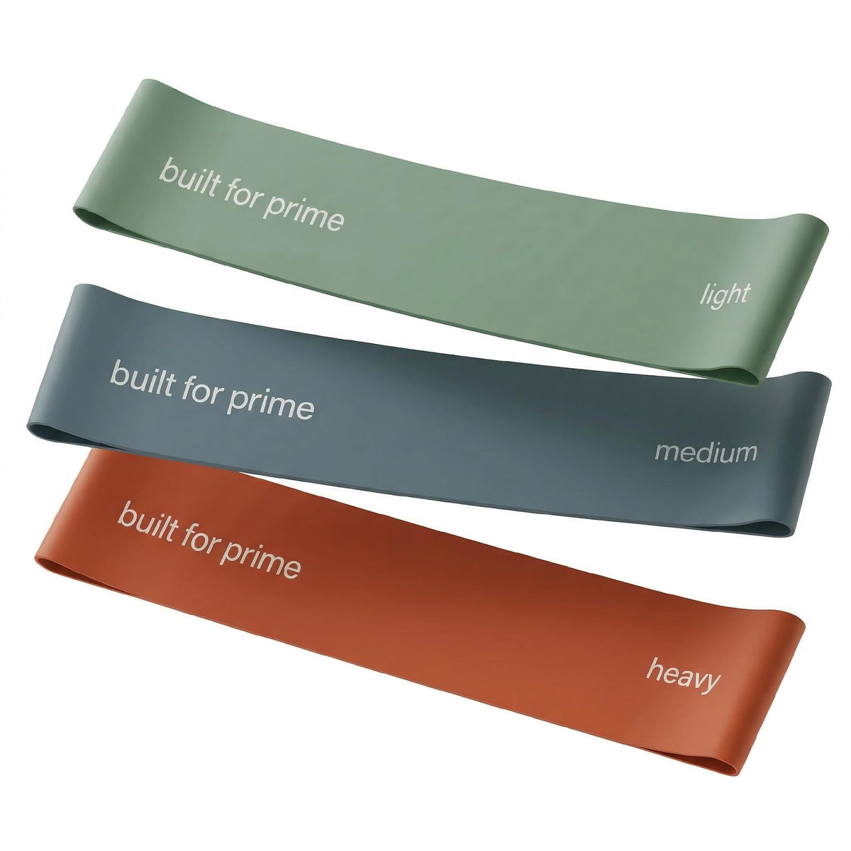 Mini Resistance Bands, Set of 3 – Non-Slip Workout Bands for Strength Training, Physical Therapy & Progressive Activation