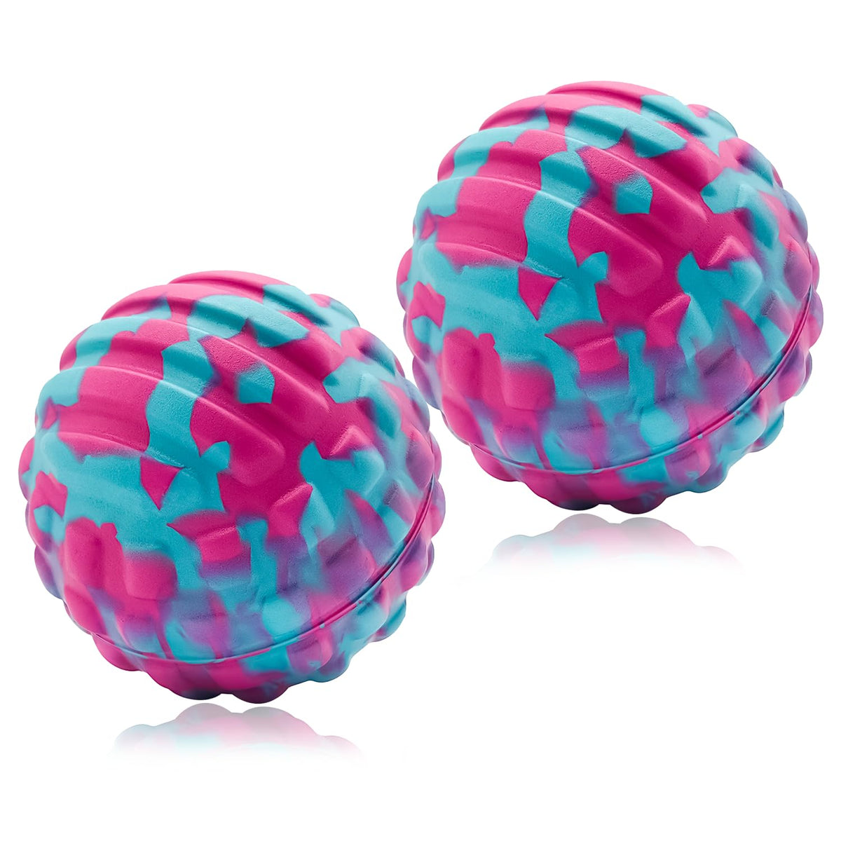 Deep Tissue Massage Ball for Exercise & Recovery - SGS Certification - Targets Back, Shoulder, Legs&Feet - Relieves Muscle Knots, Joint Pain&Tightness, Pressure Point Therapy- Myofascial Release Ball
