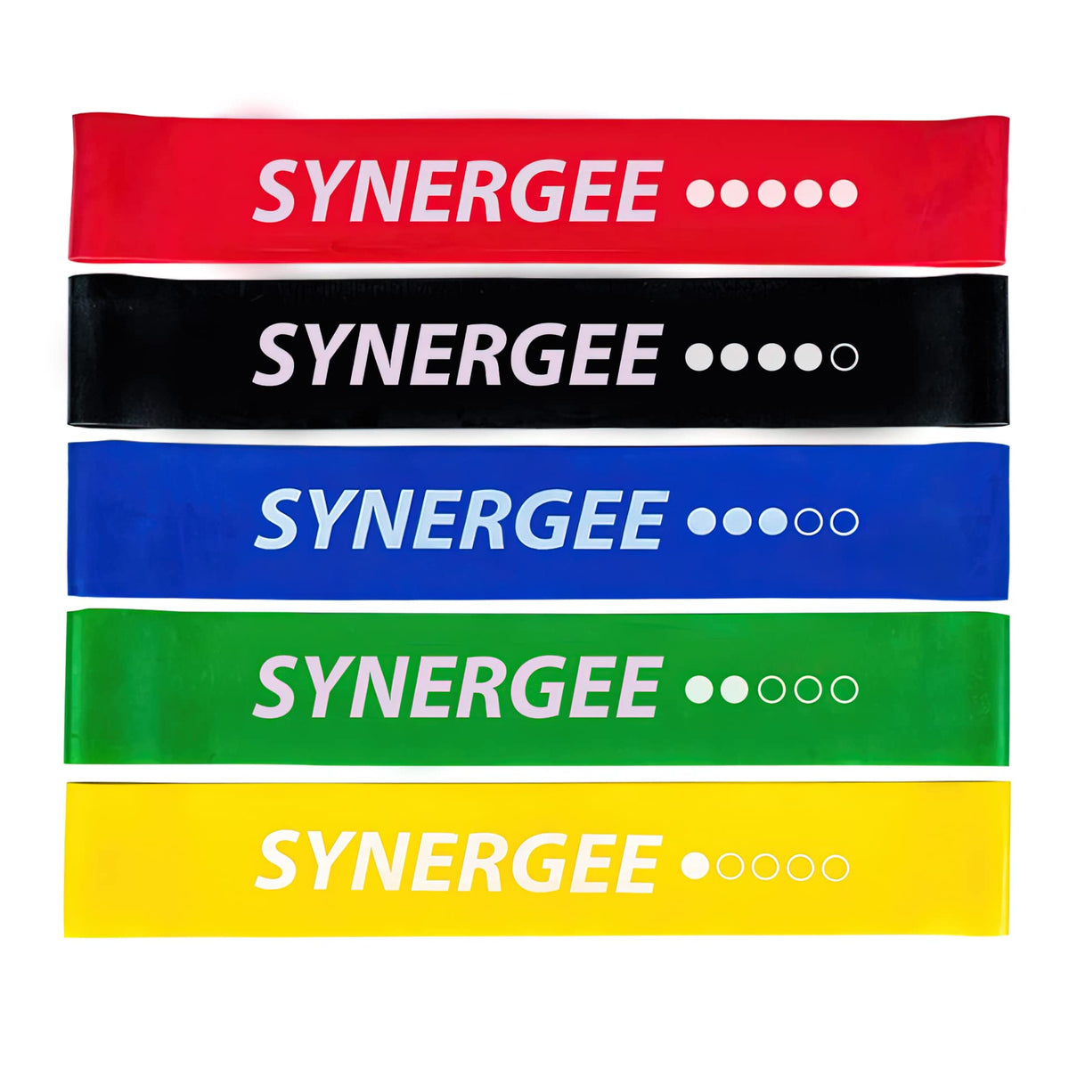 Synergee Mini Loop Bands – Resistance Bands for Home or Gym