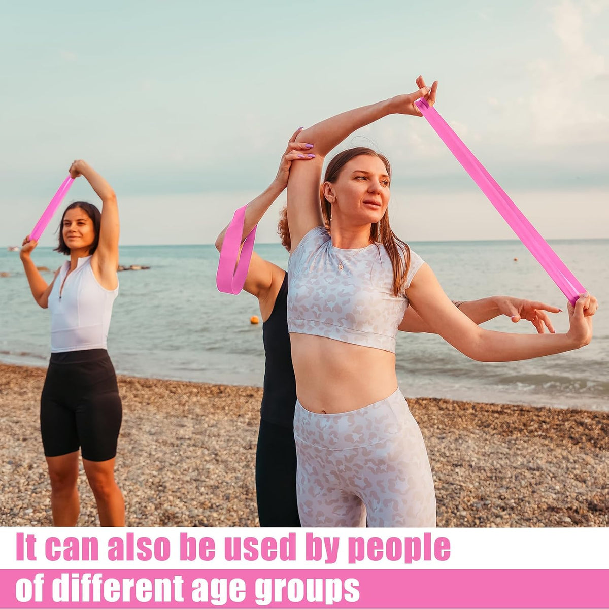 DEEKIN 20 Pcs Resistance Bands Resistance Loop Exercise Bands Exercise Equipment Elastic Drag Ring for Women and Men Home Fitness, Gym, Yoga