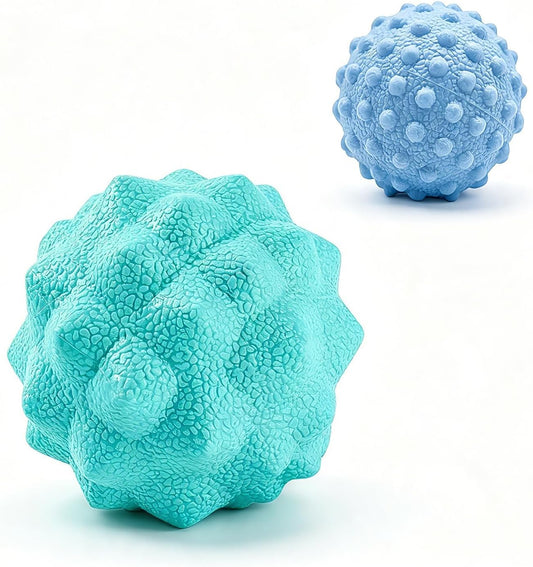 APRELM Foot Massage Ball Set for Plantar Fasciitis Relief, 2 Pack (Basic & Enhanced)