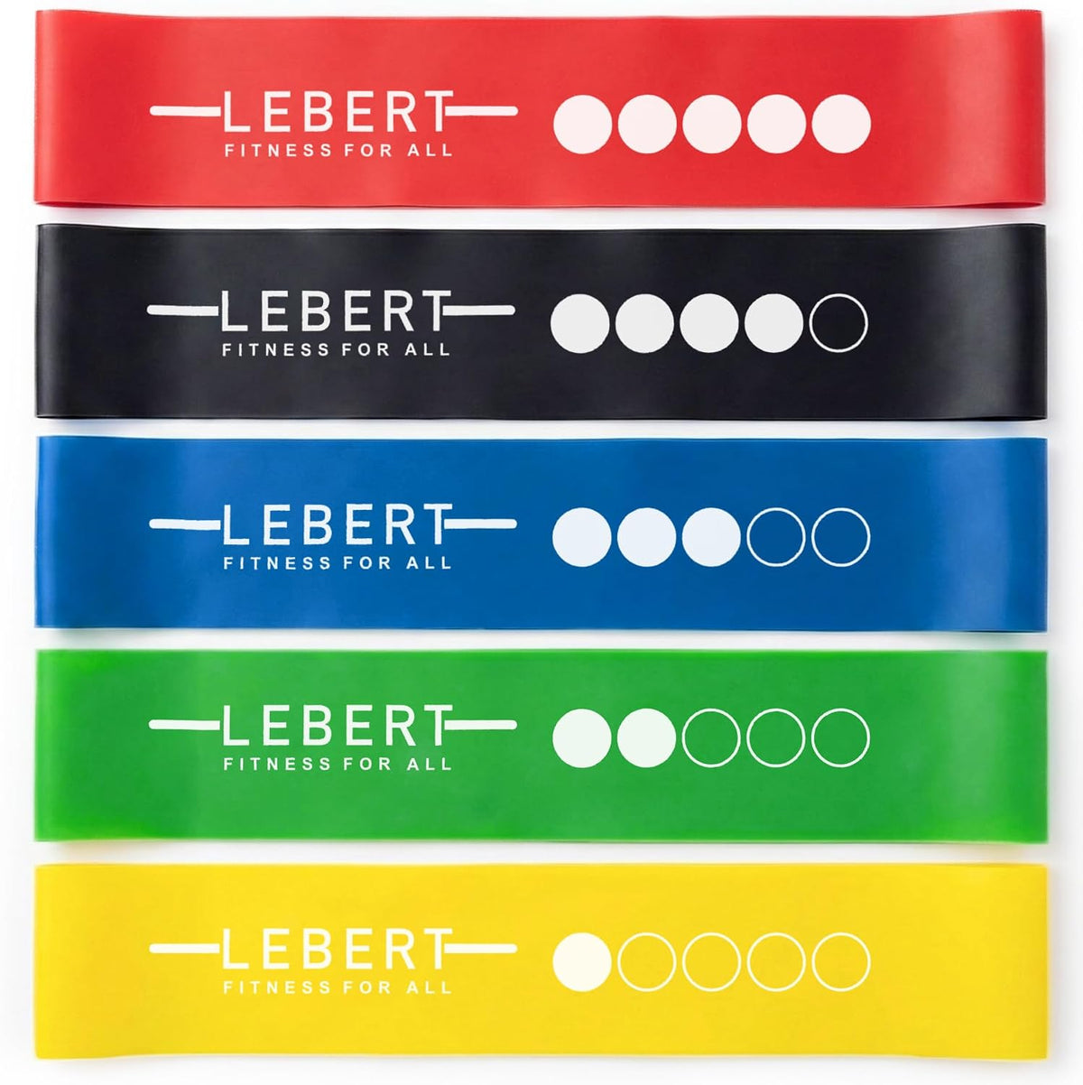 Lebert Mini Resistance Bands – 5 or 10 Pack Loop Bands