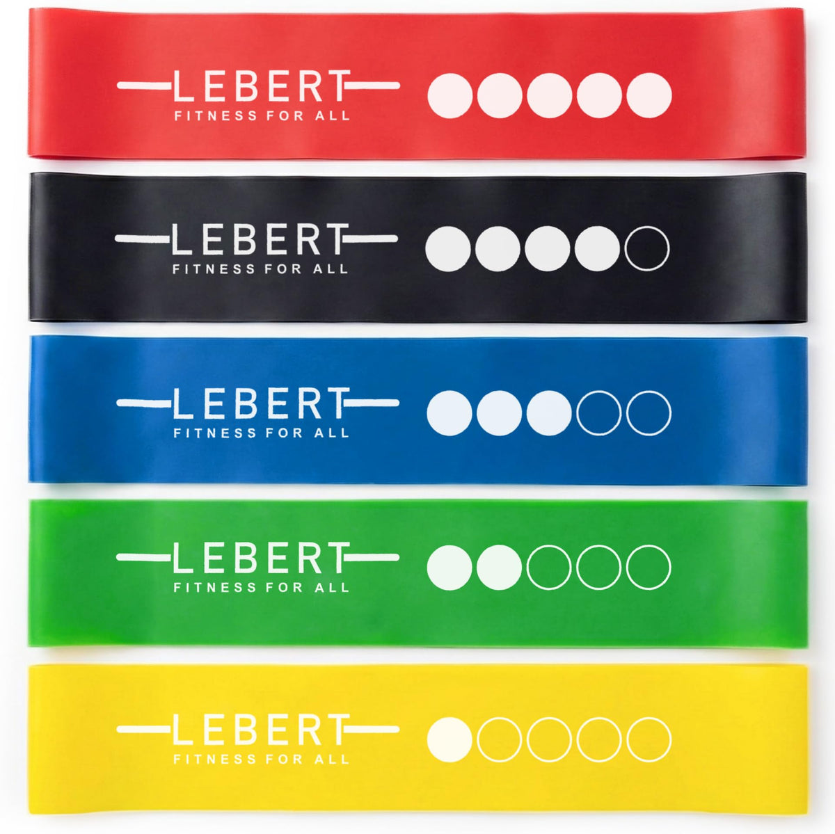 Lebert Mini Resistance Bands – 5 or 10 Pack Loop Bands