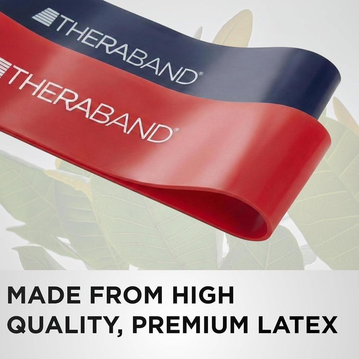 THERABAND Resistance Band Loop, Exercise, Workout, Physical Therapy
