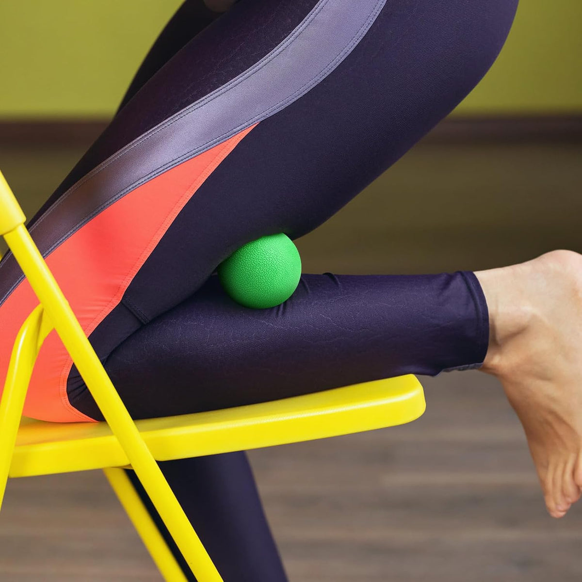2-Pack Firm Lacrosse Massage Balls (Green&Blue)