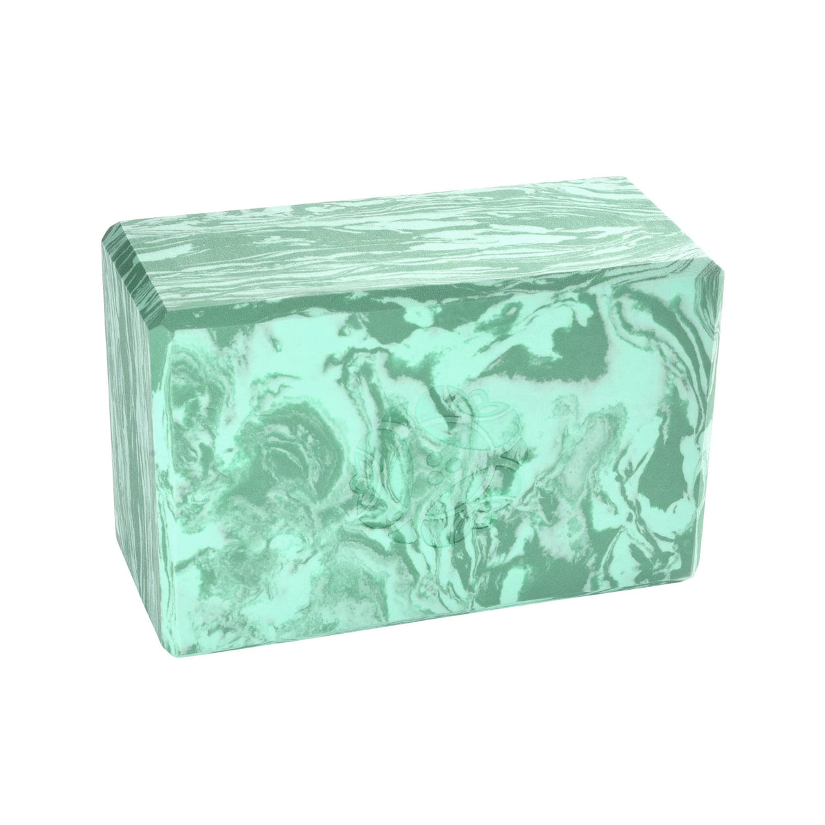 Hugger Mugger 4 in. Foam Yoga Block - Strong and Stable, Beveled Edges for Comfort, Most Favored Block Size, Helps with Alignment and Support in Many Poses