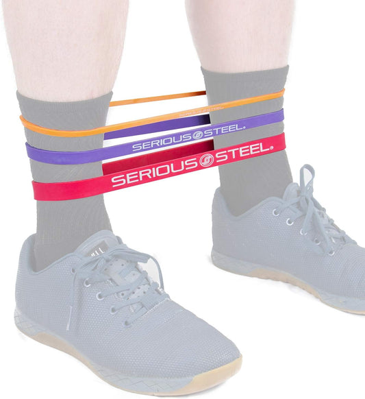 Short Resistance Bands - 12" by Serious Steel Fitness
