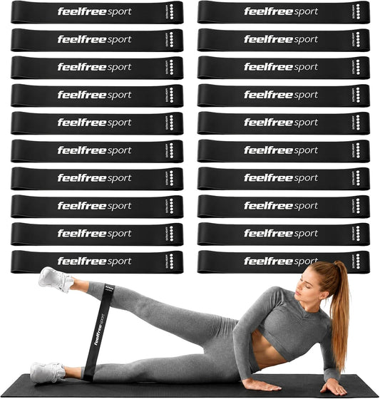 20PCS Loop Resistance Bands Set-Mini Exercise Bands for Strength Training
