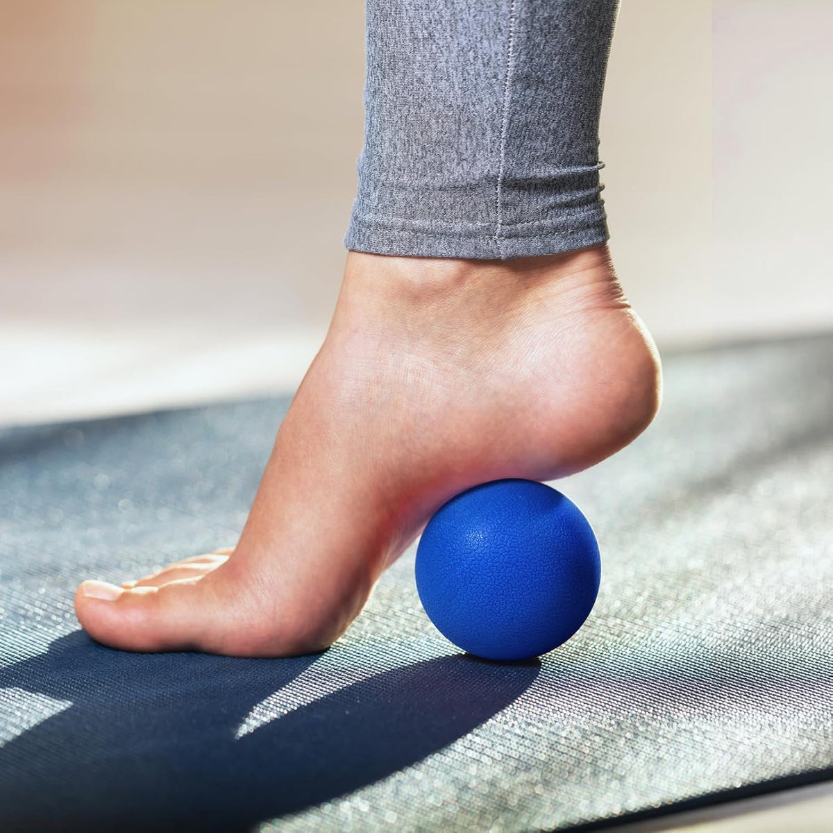 2-Pack Firm Lacrosse Massage Balls (Green&Blue)