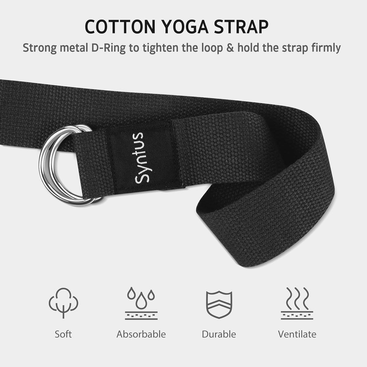 Syntus Yoga Block for Fitness, Pilates, Stretching and Toning