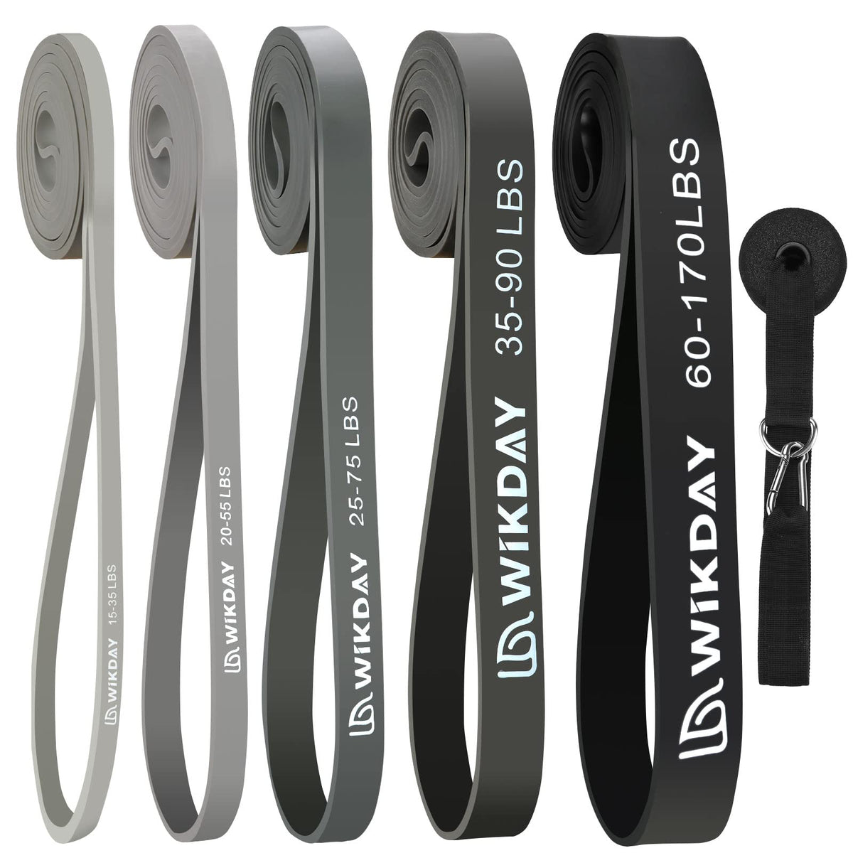 WIKDAY Resistance Bands for Working Out with Door Anchor