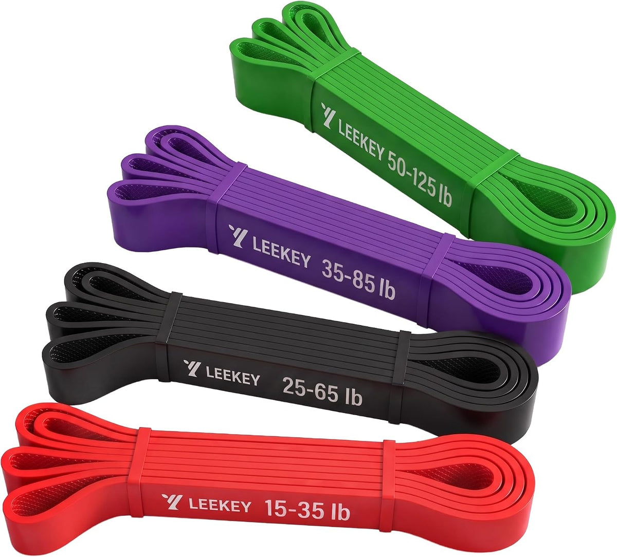 LEEKEY Resistance Bands Set for Pull Up Assistance & Exercise