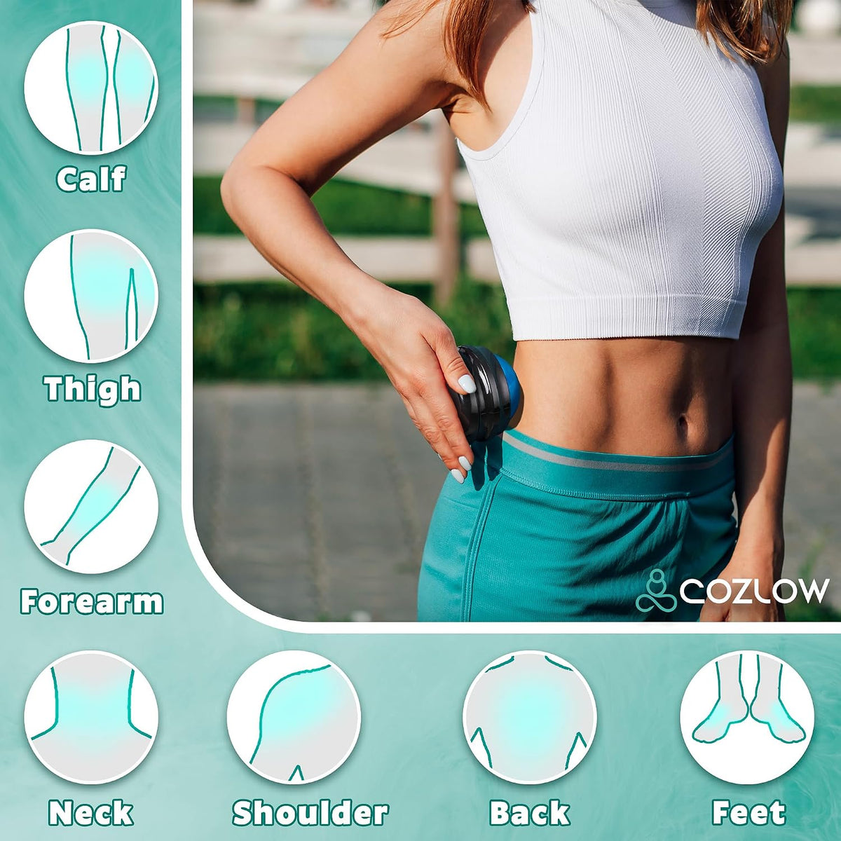 Massage Ball, Muscle Massager Roller, Trigger Point Deep Tissue Release