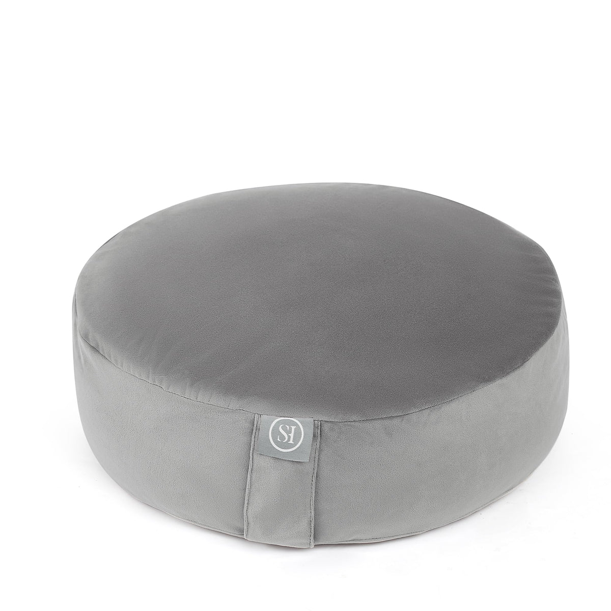 Meditation Cushion Bolster Pillow for Restorative Yoga – Supportive Cushion for Meditation, Pilates, and Relaxation – Filled with Buckwheat Hulls - Removable Cover