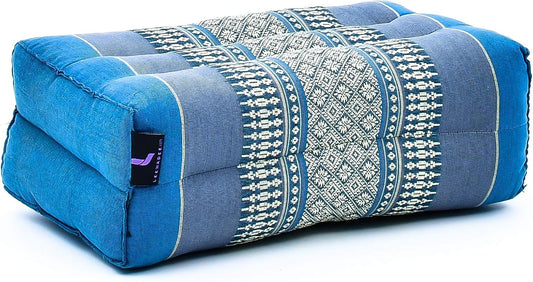 Leewadee Yoga Block – Floor Cushion for Yoga Practice, Meditation Seat Cushion for Workouts Filled with Kapok