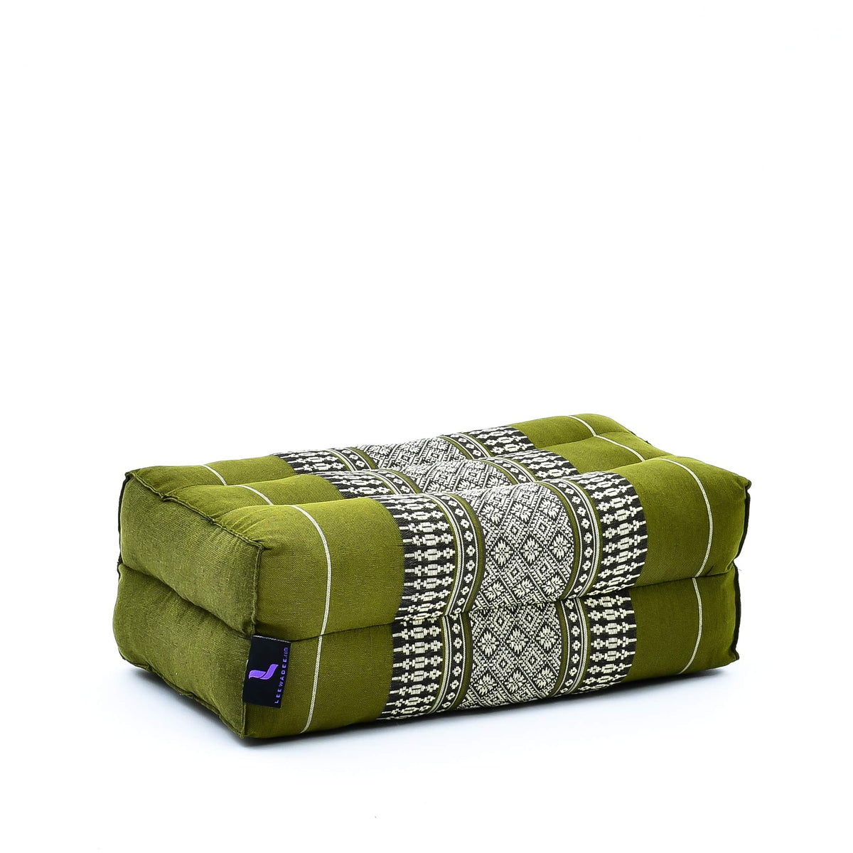 Leewadee Yoga Block – Floor Cushion for Yoga Practice, Meditation Seat Cushion for Workouts Filled with Kapok
