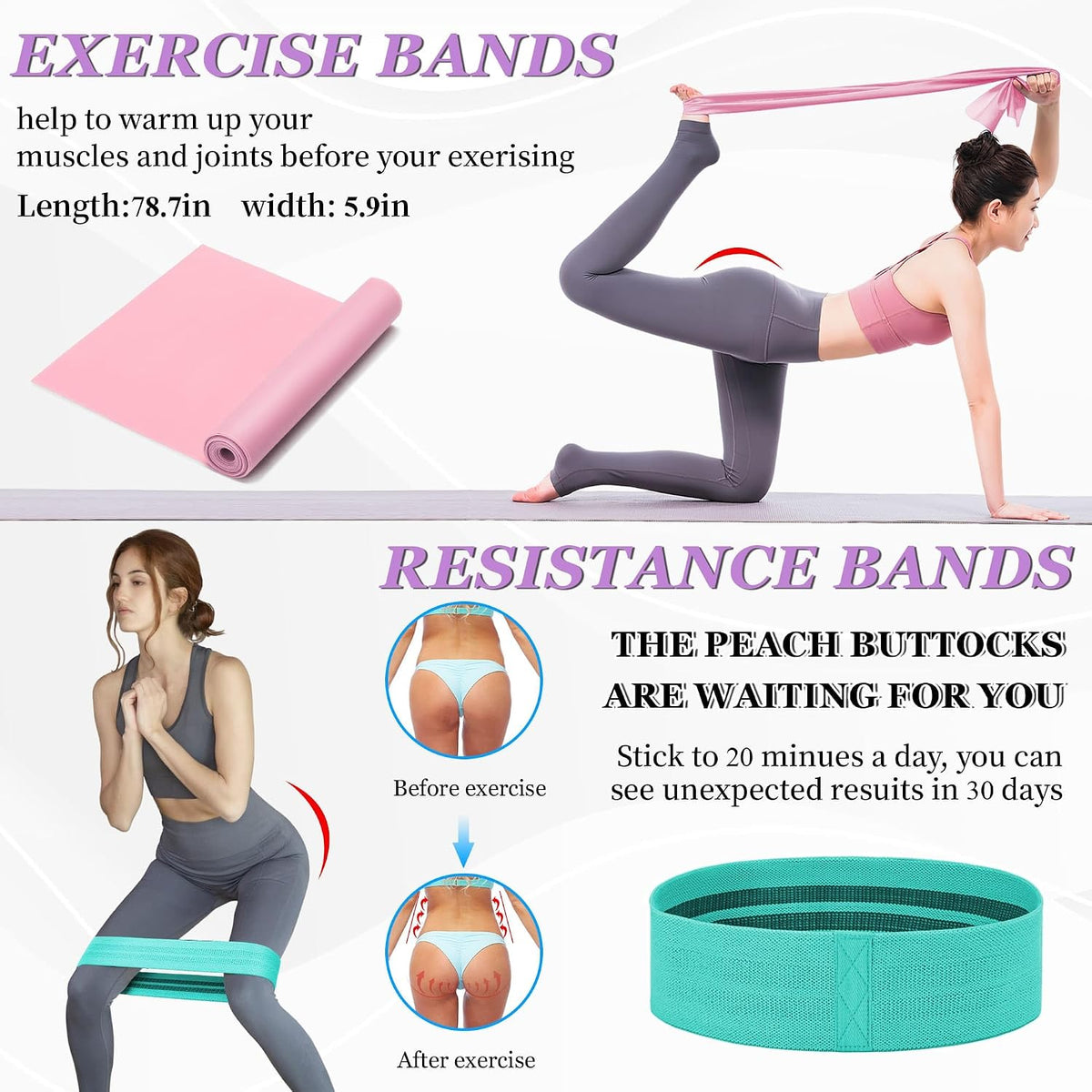 All in One Yoga Wheel Set, Soft Foam Roller Wheel for Back Pain & Stretching, Yoga Blocks 2 Pack with Strap, Trigger Point Therapy Massage Ball for Deep Tissue, Yoga Starter Kit for Beginner
