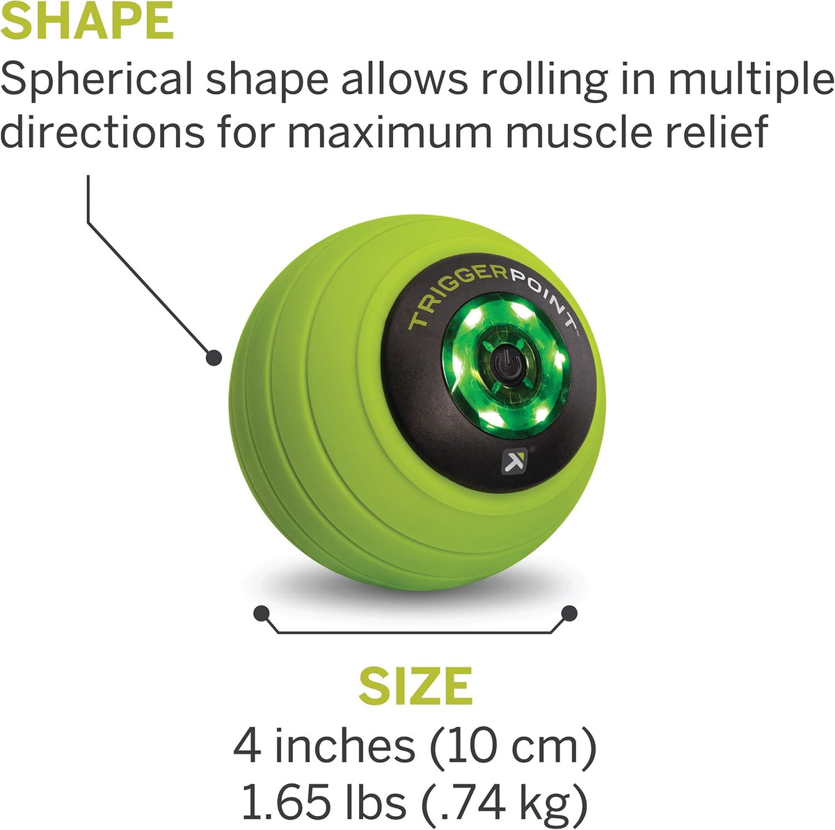 TRIGGERPOINT Trigger Point Performance MB Vibe 3-Speed Vibrating Massage Ball